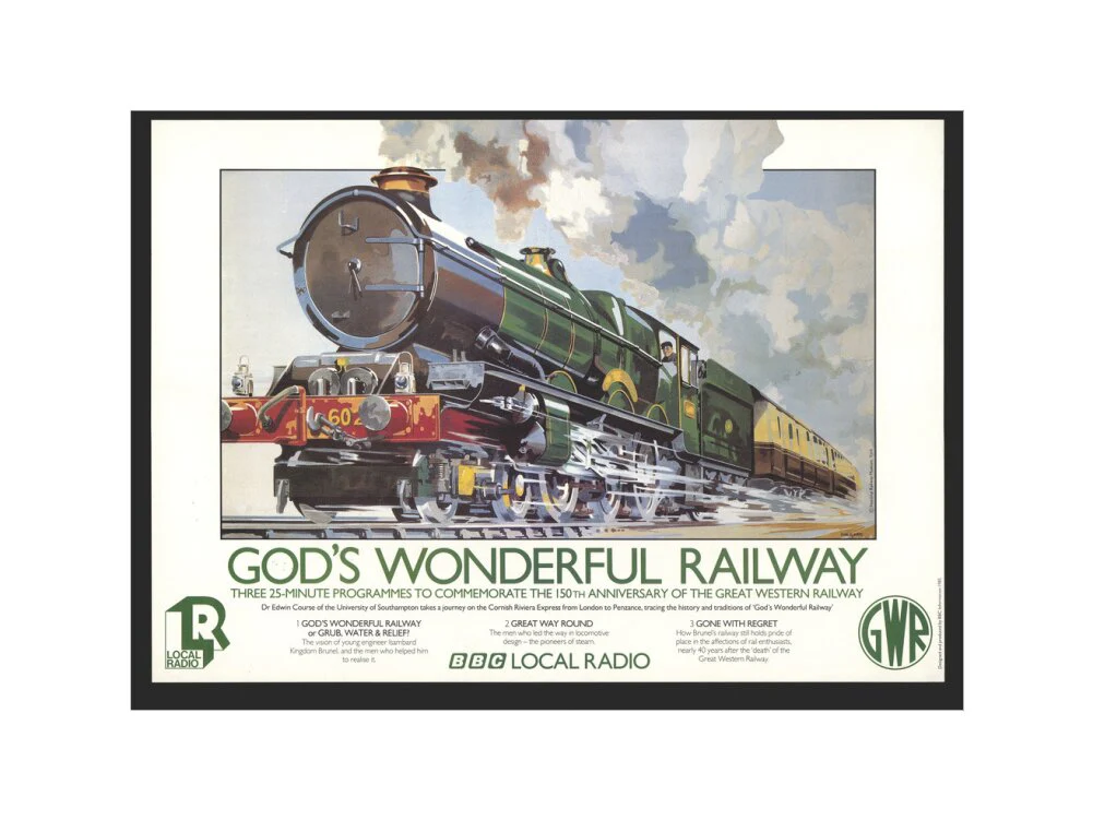 BBC Local Radio, 'God's Wonderful Railway', 1985. - Image 45