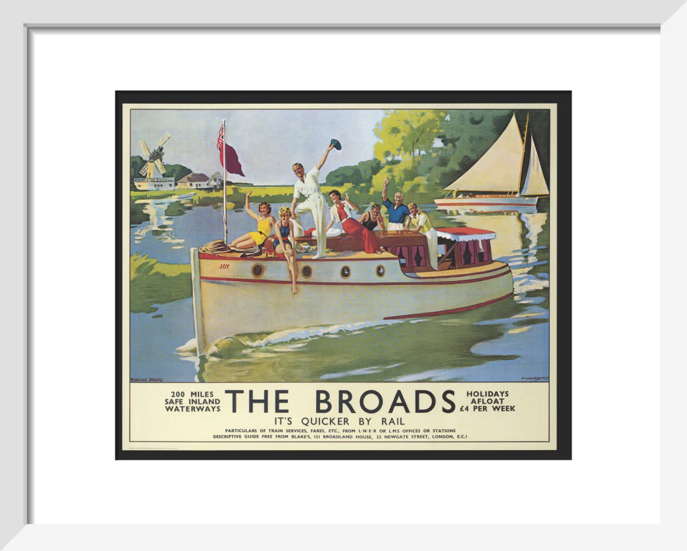 'The Broads', by Arthur Micheal, 1937. - Image 4