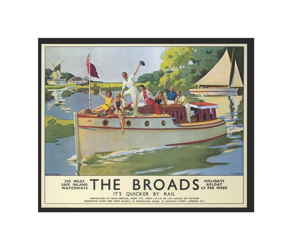 'The Broads', by Arthur Micheal, 1937. - Image 60