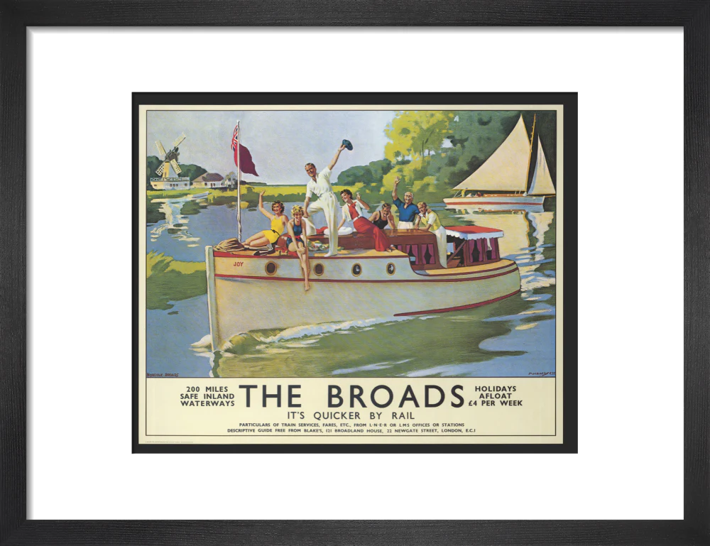 'The Broads', by Arthur Micheal, 1937. - Image 8