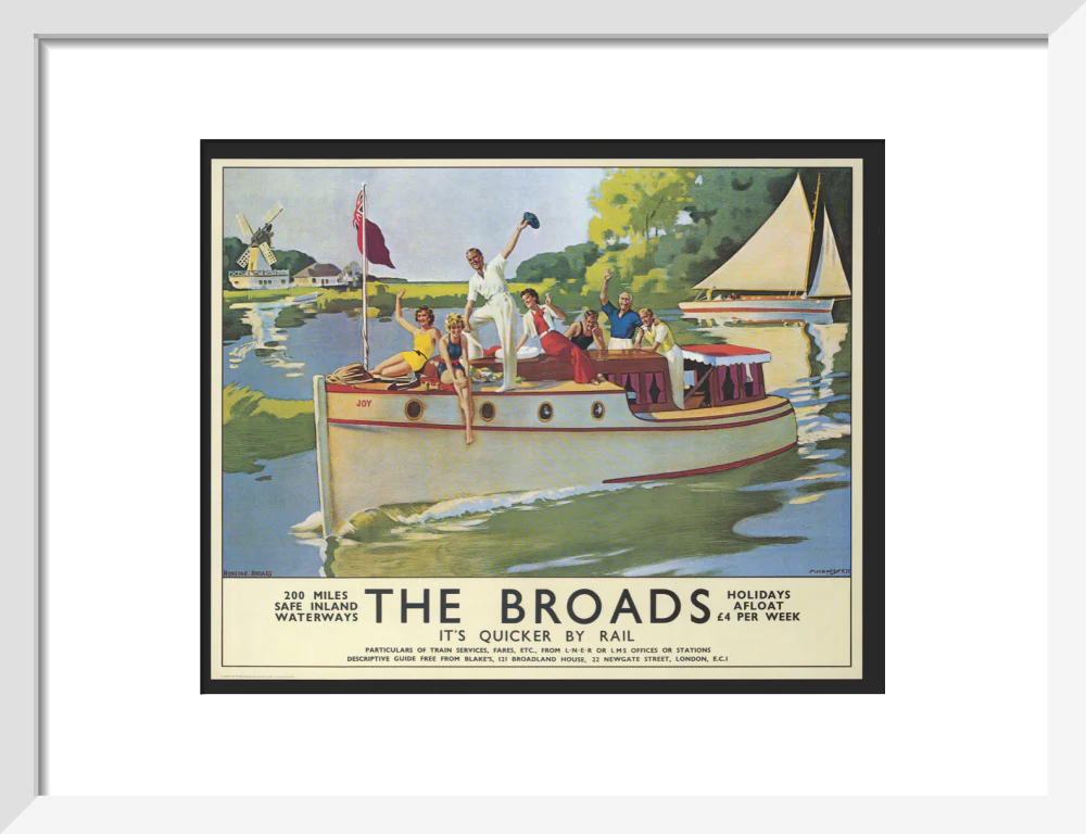 'The Broads', by Arthur Micheal, 1937. - Image 9
