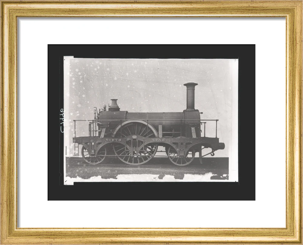 Great Western Railway broad gauge locomotive North Star, constructed by Robert Stephenson & Co, Newcastle. - Image 5