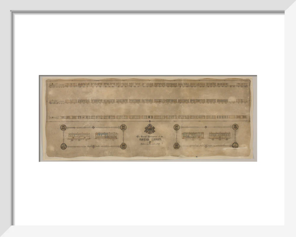 The general arrangement of the Royal Train (for Queen Victoria), London and North Western Railway 1520mm x 600mm - Image 37