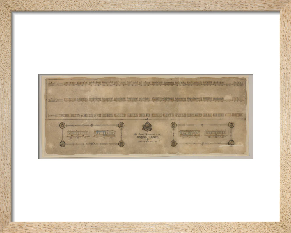 The general arrangement of the Royal Train (for Queen Victoria), London and North Western Railway 1520mm x 600mm - Image 39