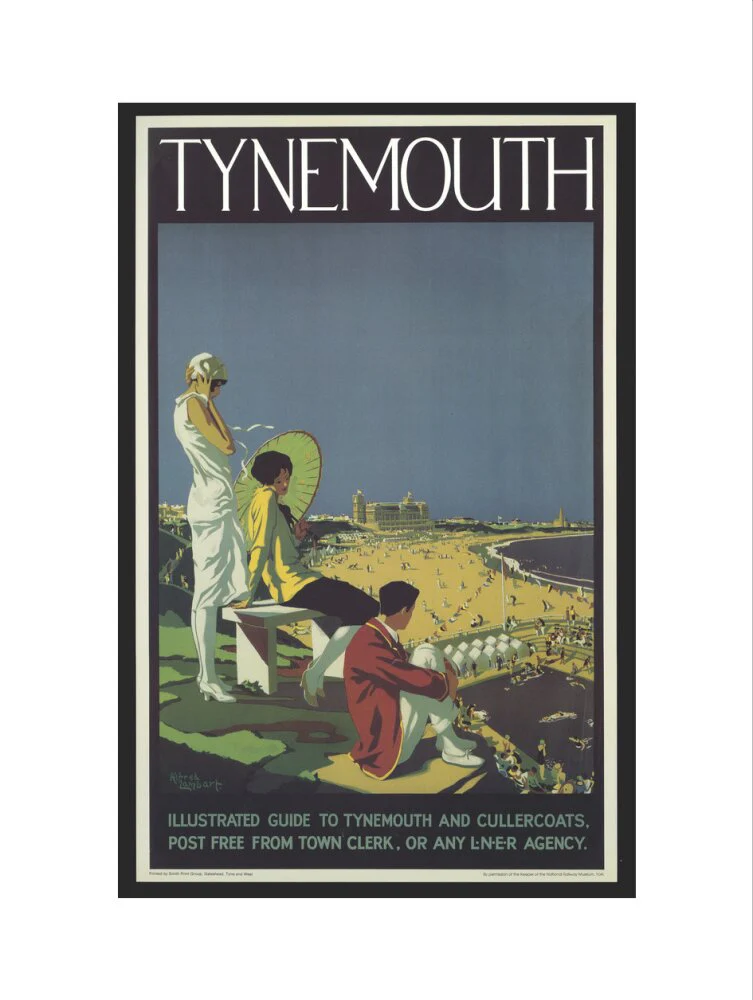 Poster, London & North Eastern Railway, Tynemouth, by Alfred Lambart, 1926. - Image 50