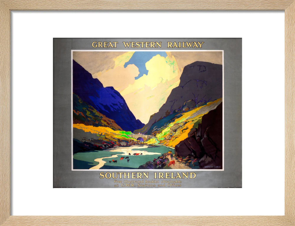 GWR poster. Southern Ireland by Warwick Goble - Image 11