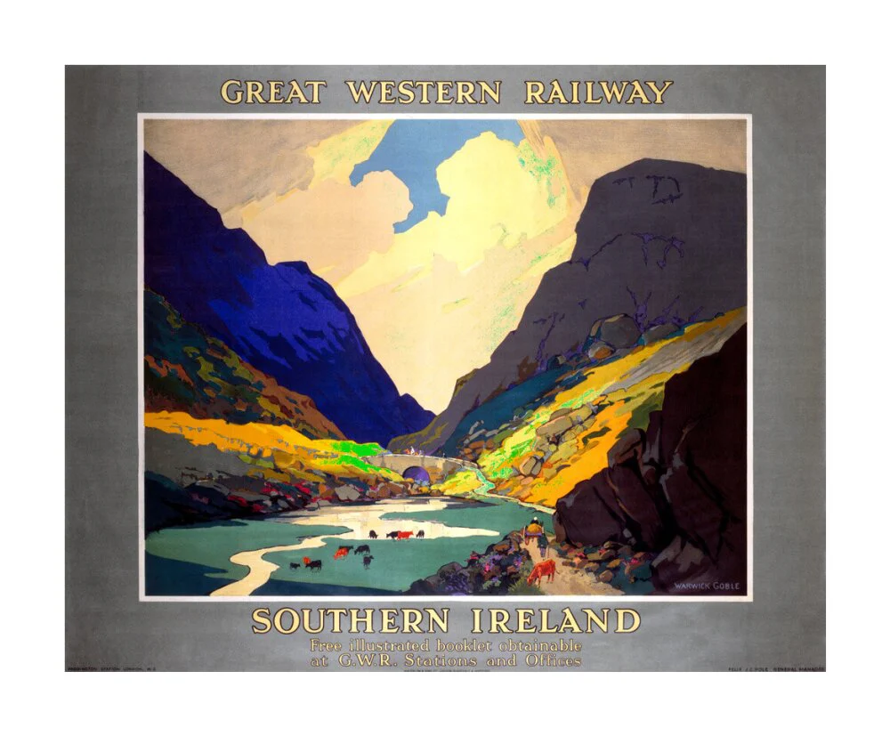 GWR poster. Southern Ireland by Warwick Goble - Image 62