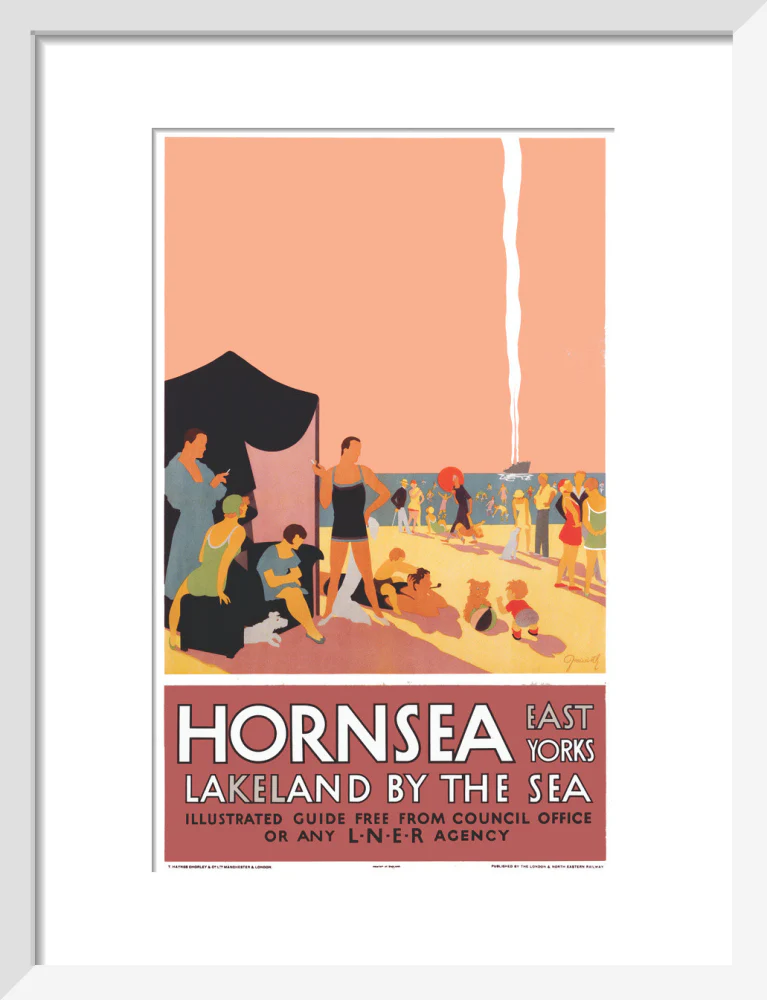 'Hornsea - Lakeland by the Sea', LNER poster, 1923-1947. - Image 42