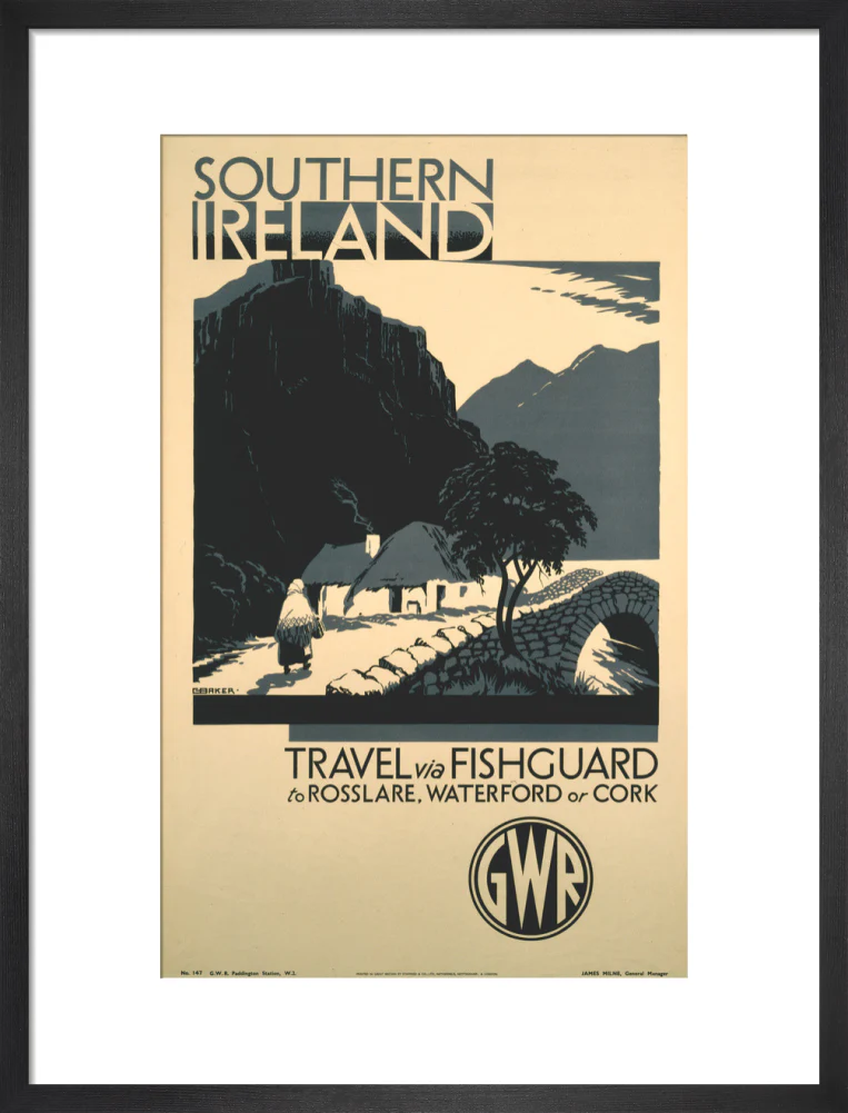 GWR poster. Southern Ireland - Image 13