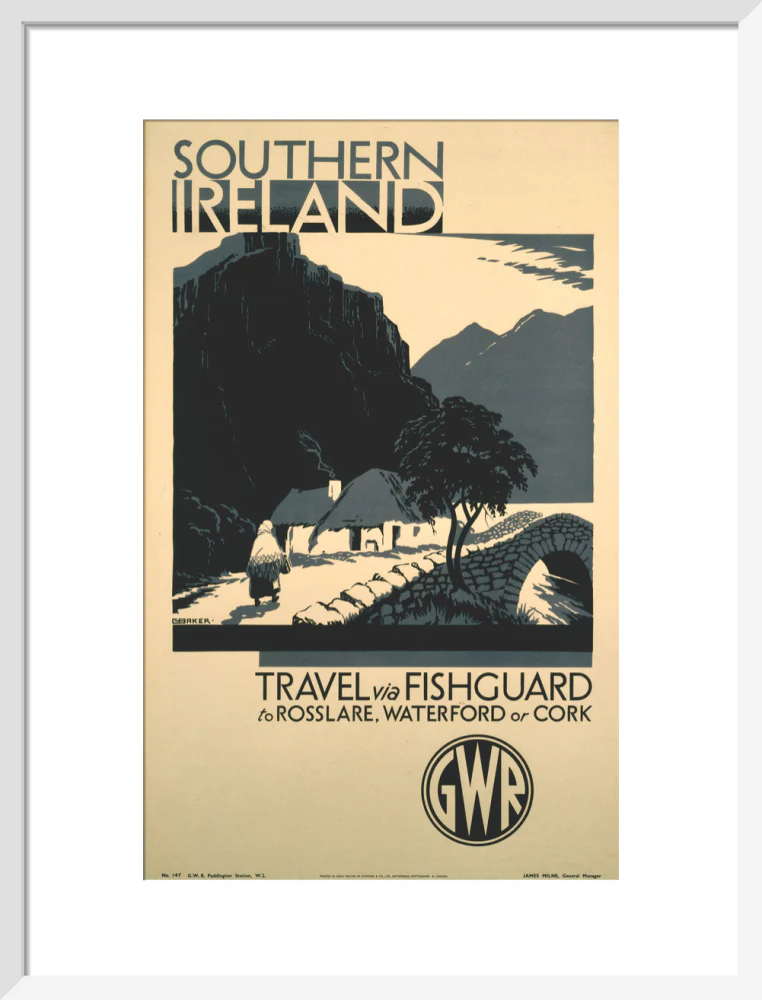 GWR poster. Southern Ireland - Image 14