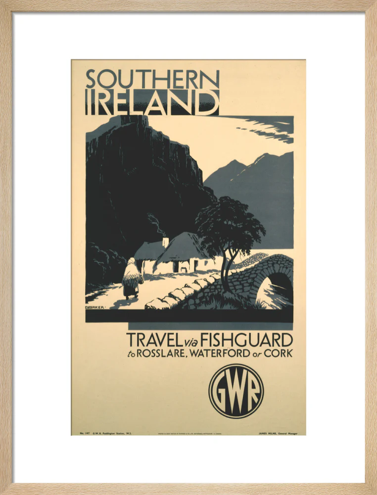 GWR poster. Southern Ireland - Image 16