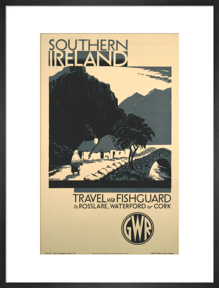 GWR poster. Southern Ireland - Image 18