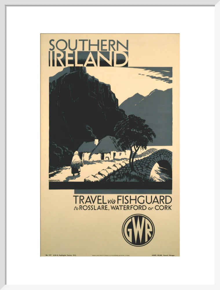 GWR poster. Southern Ireland - Image 19