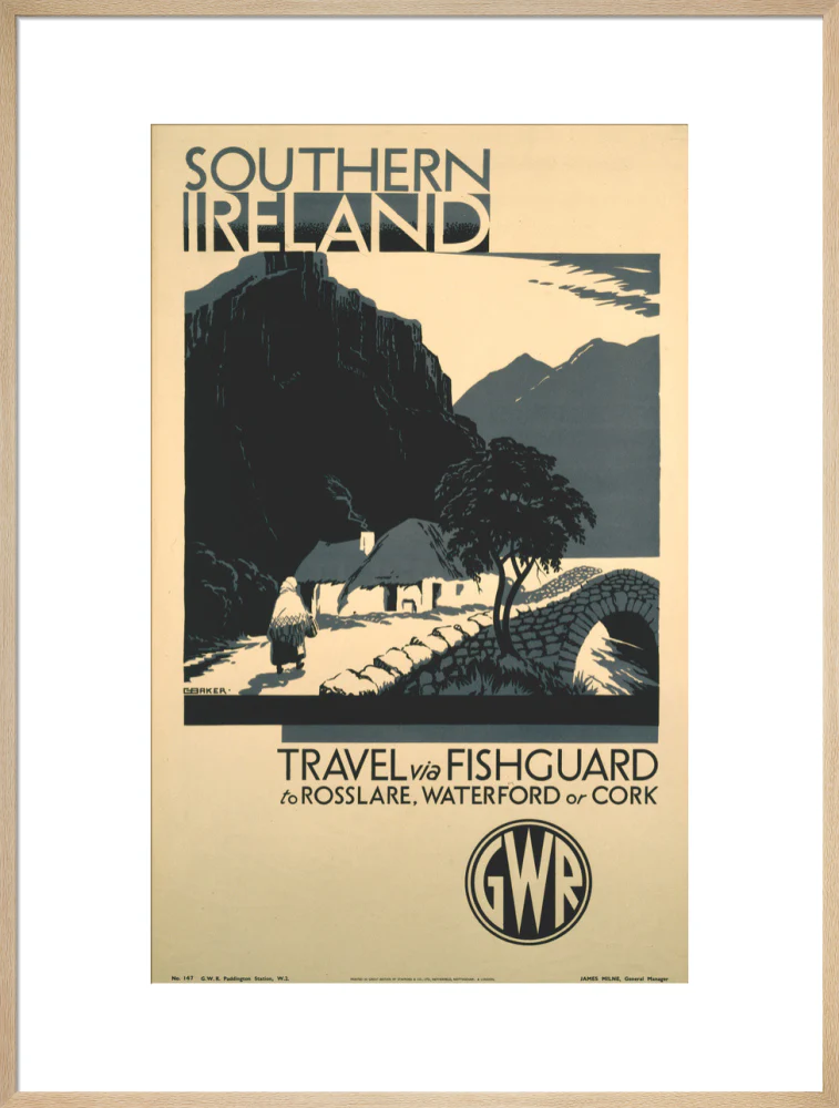 GWR poster. Southern Ireland - Image 26