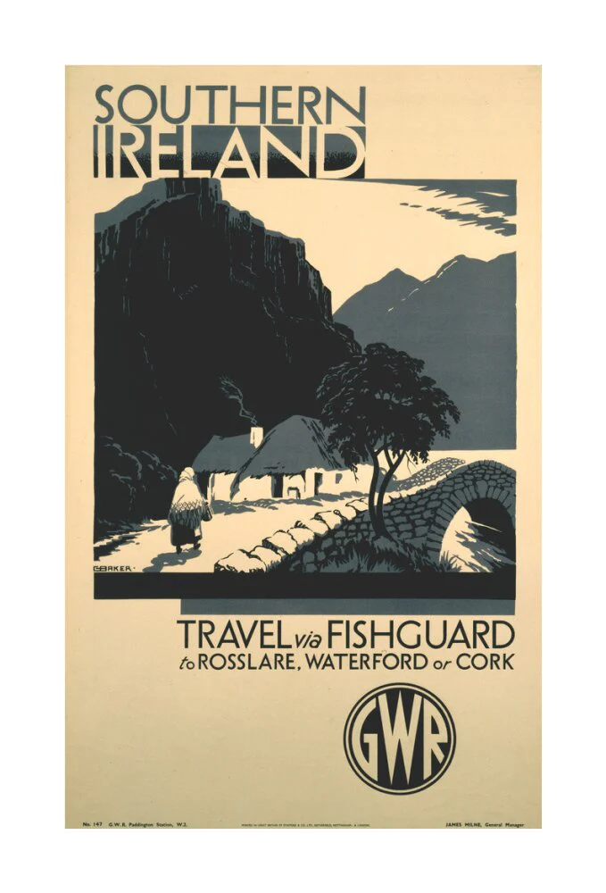 GWR poster. Southern Ireland - Image 29