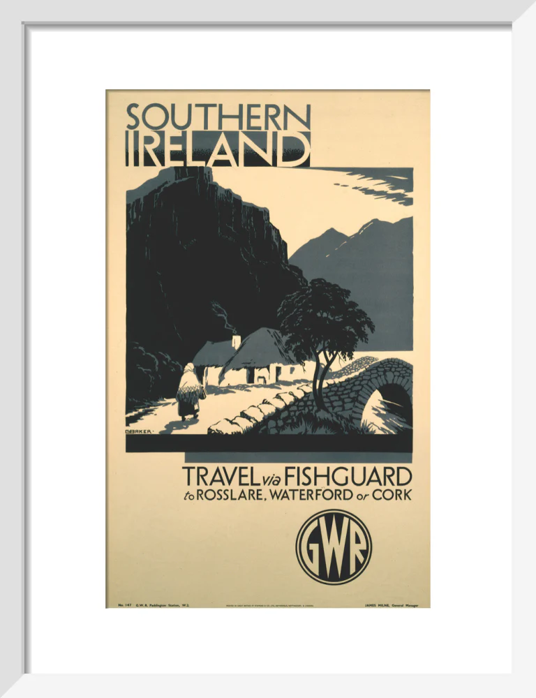 GWR poster. Southern Ireland - Image 42