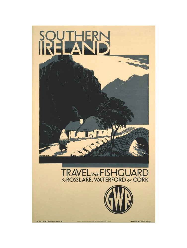 GWR poster. Southern Ireland - Image 50