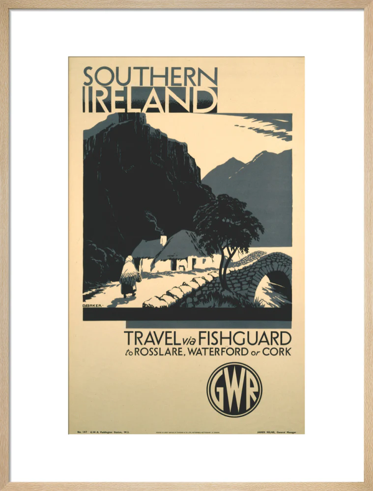 GWR poster. Southern Ireland - Image 54