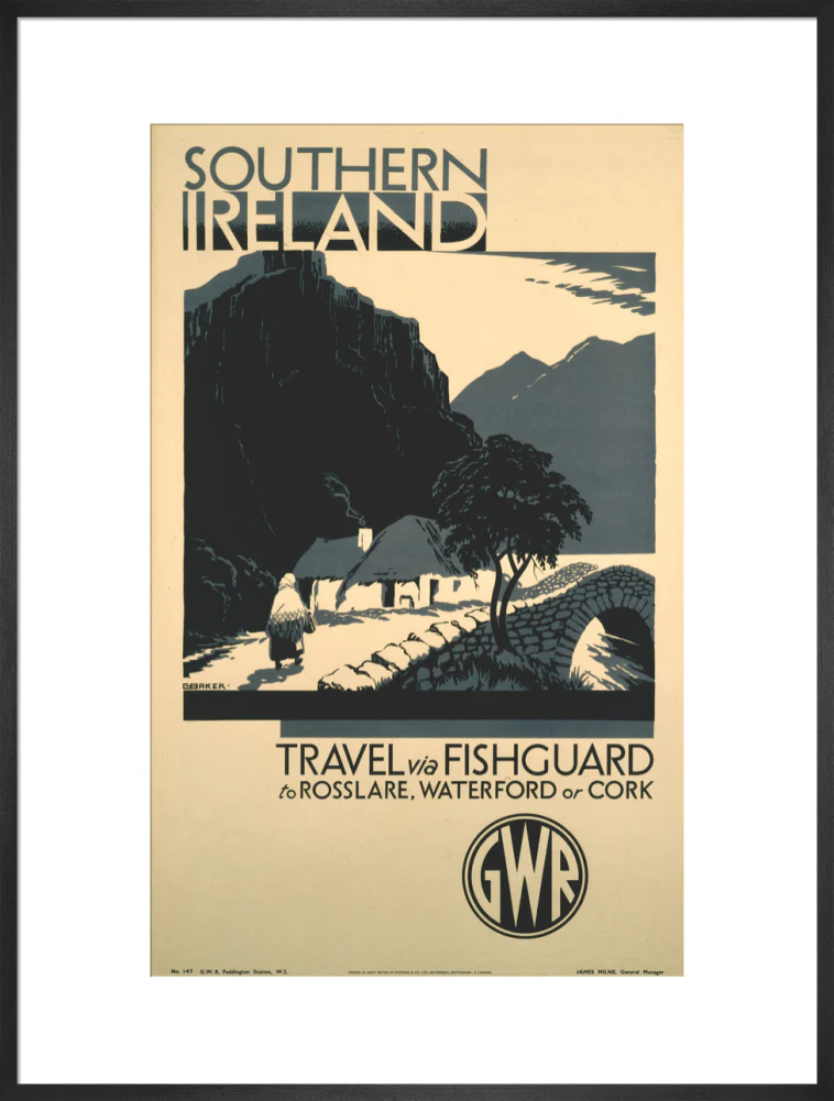 GWR poster. Southern Ireland - Image 56