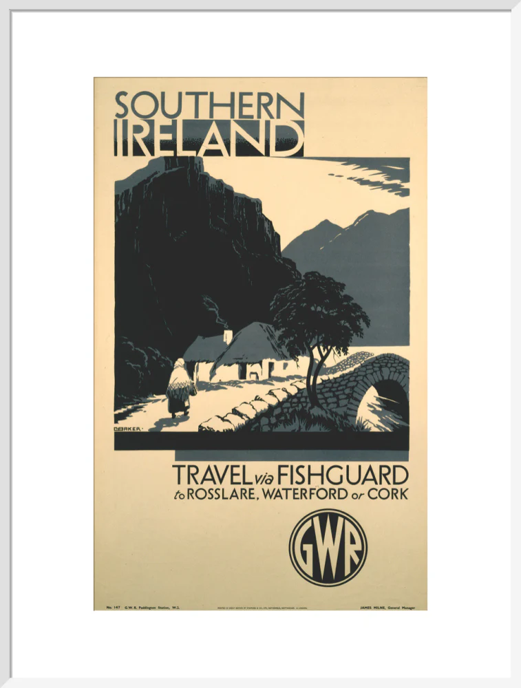 GWR poster. Southern Ireland - Image 57