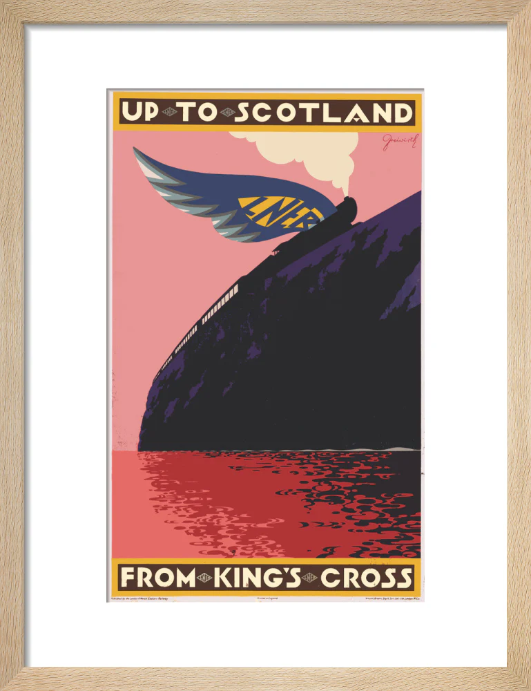 'Up to Scotland from King's Cross', LNER poster, 1923-1947. - Image 11