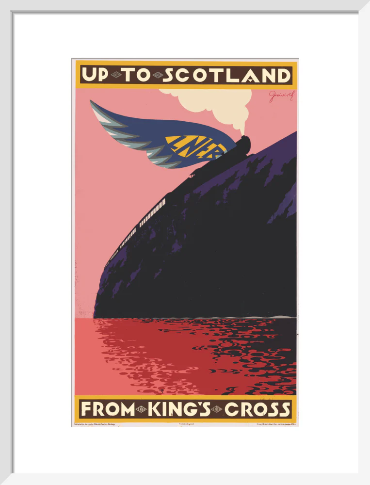 'Up to Scotland from King's Cross', LNER poster, 1923-1947. - Image 14