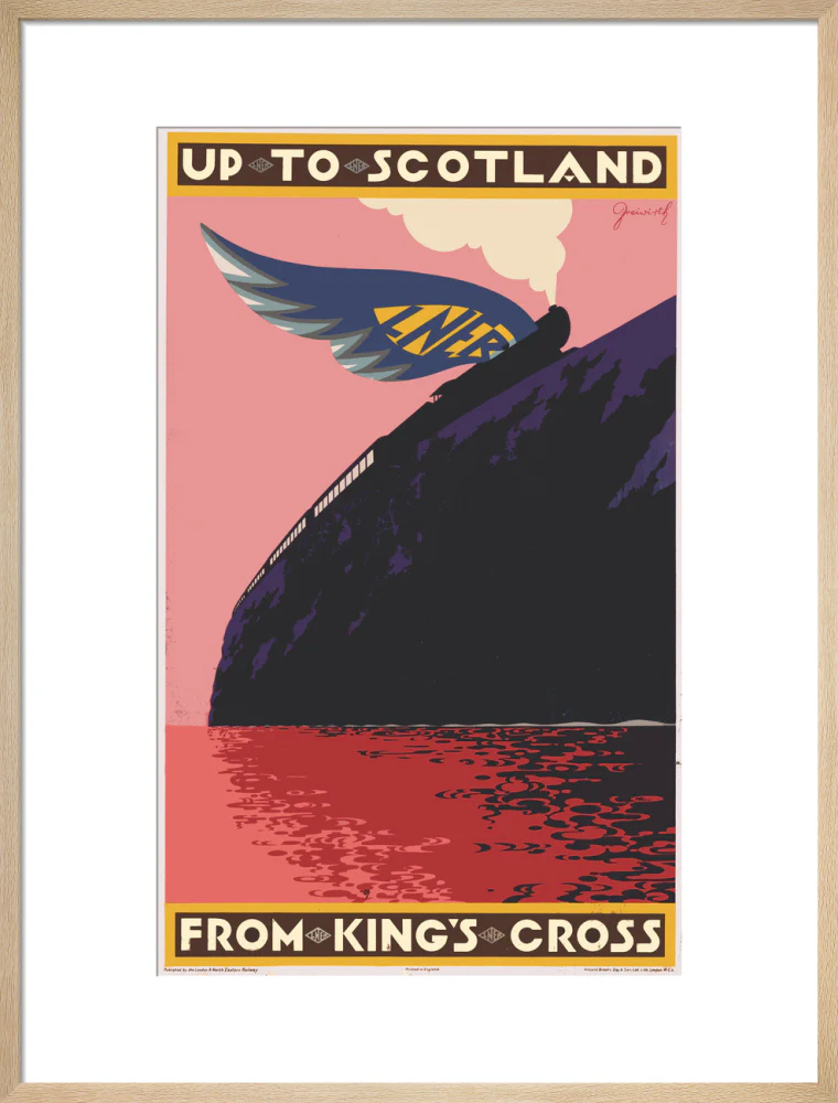 'Up to Scotland from King's Cross', LNER poster, 1923-1947. - Image 21