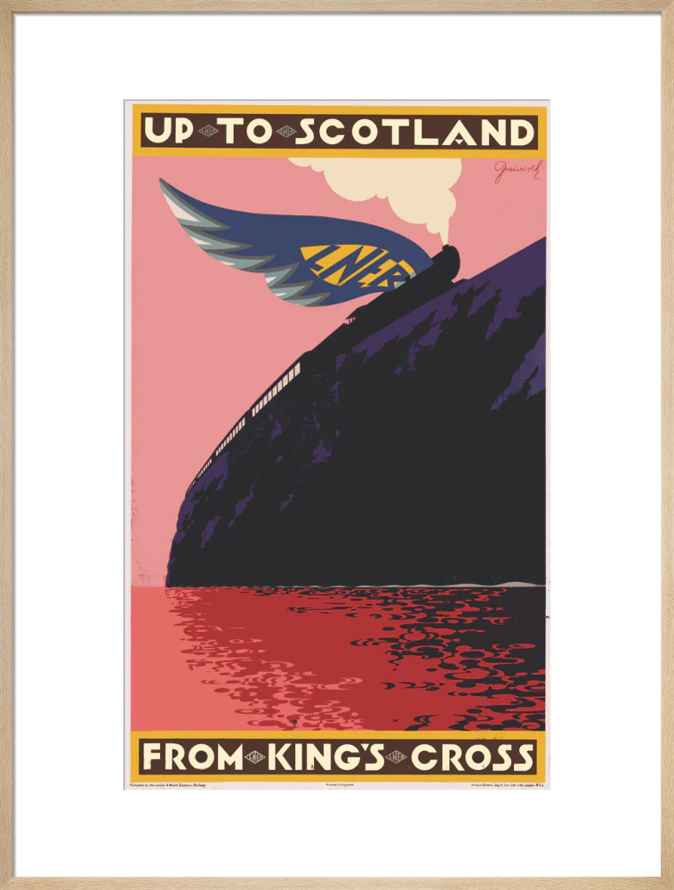 'Up to Scotland from King's Cross', LNER poster, 1923-1947. - Image 26