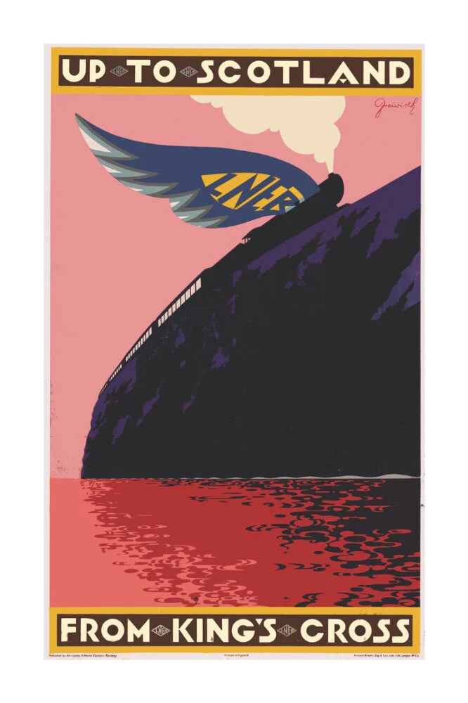 'Up to Scotland from King's Cross', LNER poster, 1923-1947. - Image 30