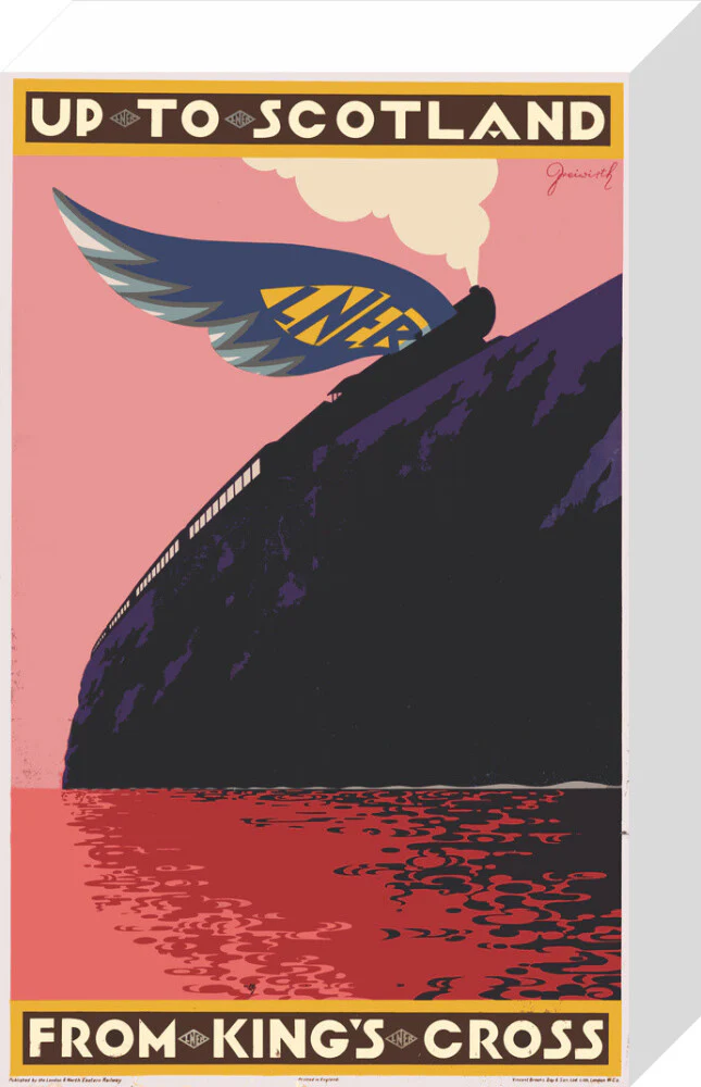 'Up to Scotland from King's Cross', LNER poster, 1923-1947. - Image 31