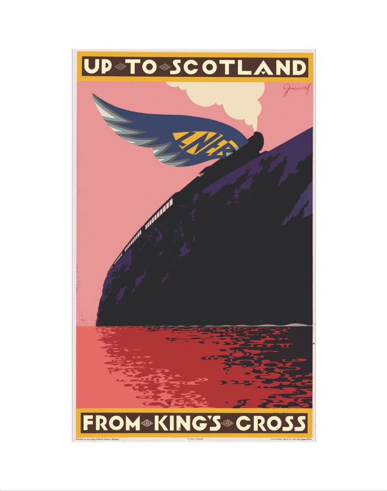 'Up to Scotland from King's Cross', LNER poster, 1923-1947. - Image 35