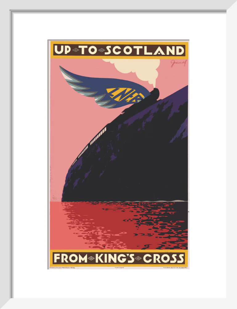 'Up to Scotland from King's Cross', LNER poster, 1923-1947. - Image 42