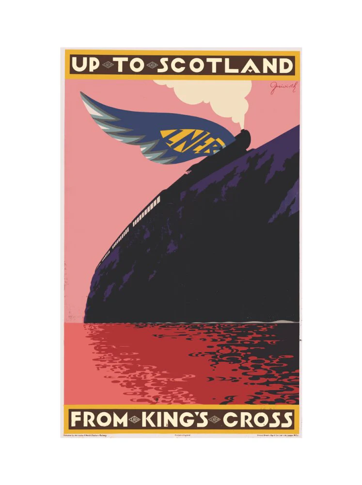 'Up to Scotland from King's Cross', LNER poster, 1923-1947. - Image 55