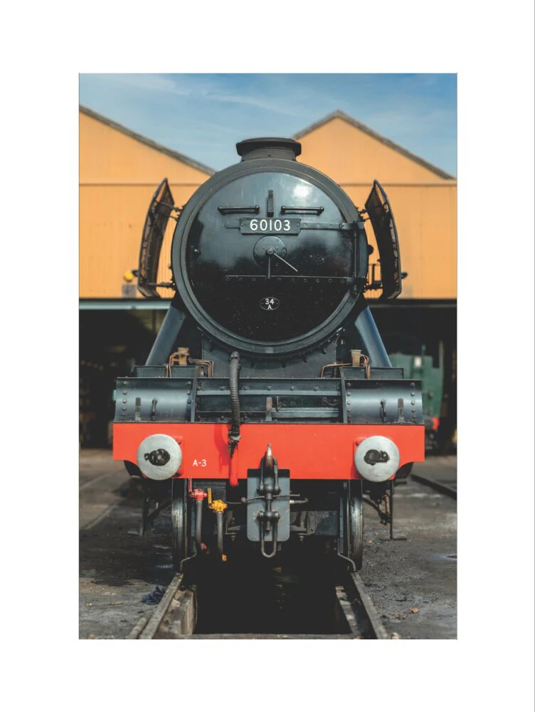 LNER 4-6-2 No. 60103 'Flying Scotsman' locomotive heading into overhaul. - Image 50