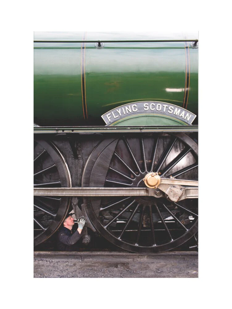 LNER 4-6-2 No. 60103 'Flying Scotsman' locomotive heading into overhaul. - Image 12