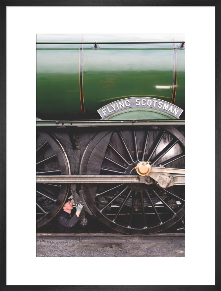 LNER 4-6-2 No. 60103 'Flying Scotsman' locomotive heading into overhaul. - Image 18