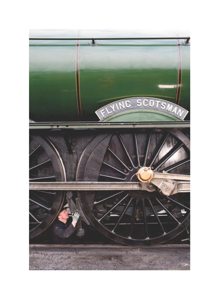 LNER 4-6-2 No. 60103 'Flying Scotsman' locomotive heading into overhaul. - Image 28