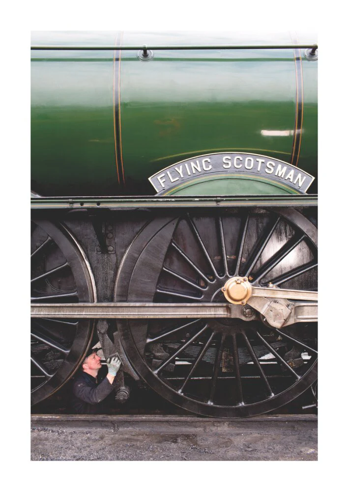 LNER 4-6-2 No. 60103 'Flying Scotsman' locomotive heading into overhaul. - Image 30