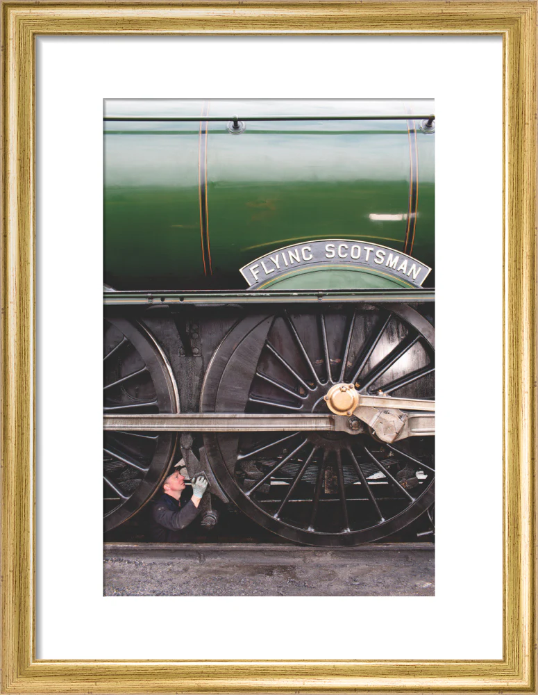 LNER 4-6-2 No. 60103 'Flying Scotsman' locomotive heading into overhaul. - Image 43