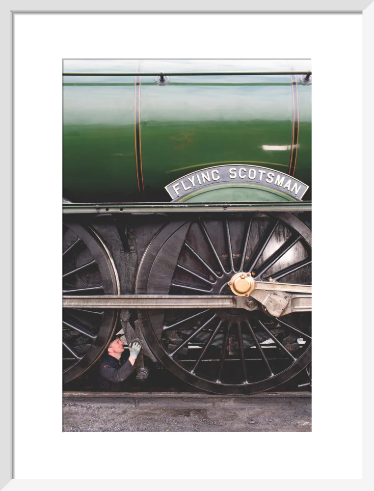 LNER 4-6-2 No. 60103 'Flying Scotsman' locomotive heading into overhaul. - Image 47