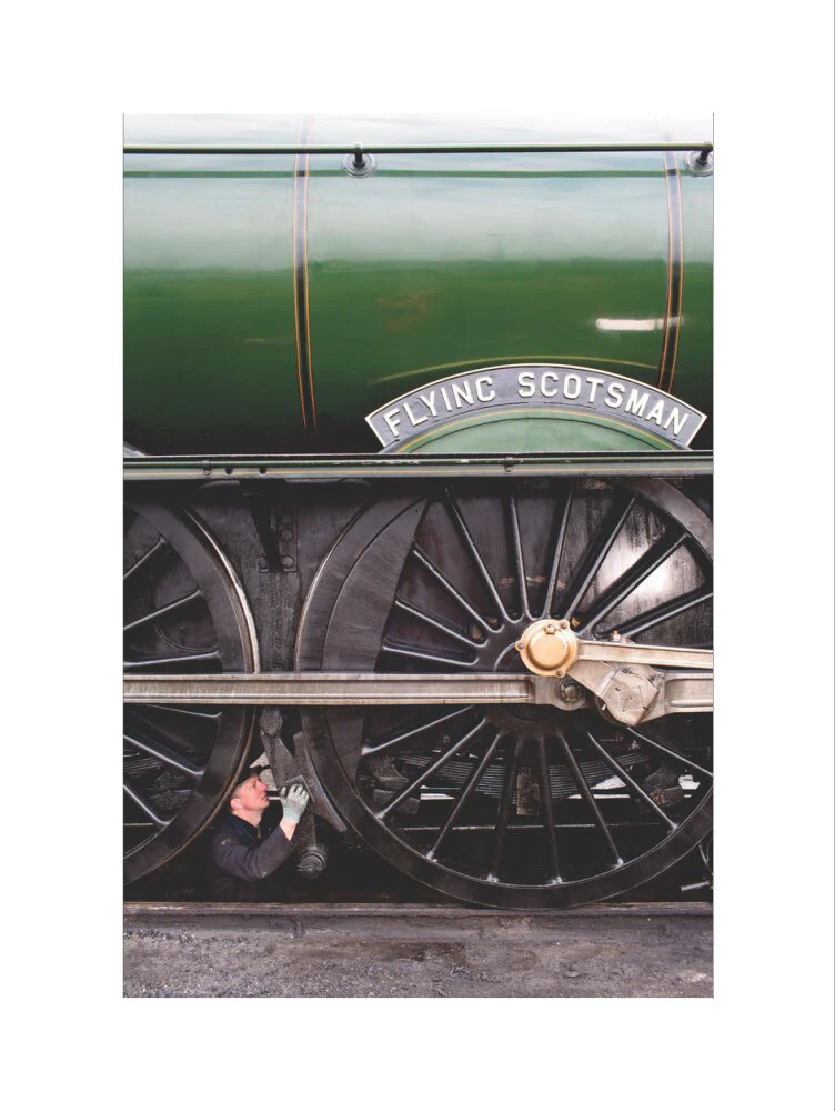 LNER 4-6-2 No. 60103 'Flying Scotsman' locomotive heading into overhaul. - Image 50