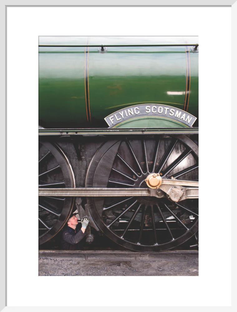 LNER 4-6-2 No. 60103 'Flying Scotsman' locomotive heading into overhaul. - Image 52