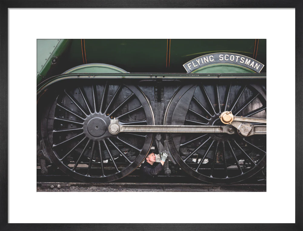 LNER 4-6-2 No. 60103 'Flying Scotsman' locomotive heading into overhaul. - Image 13