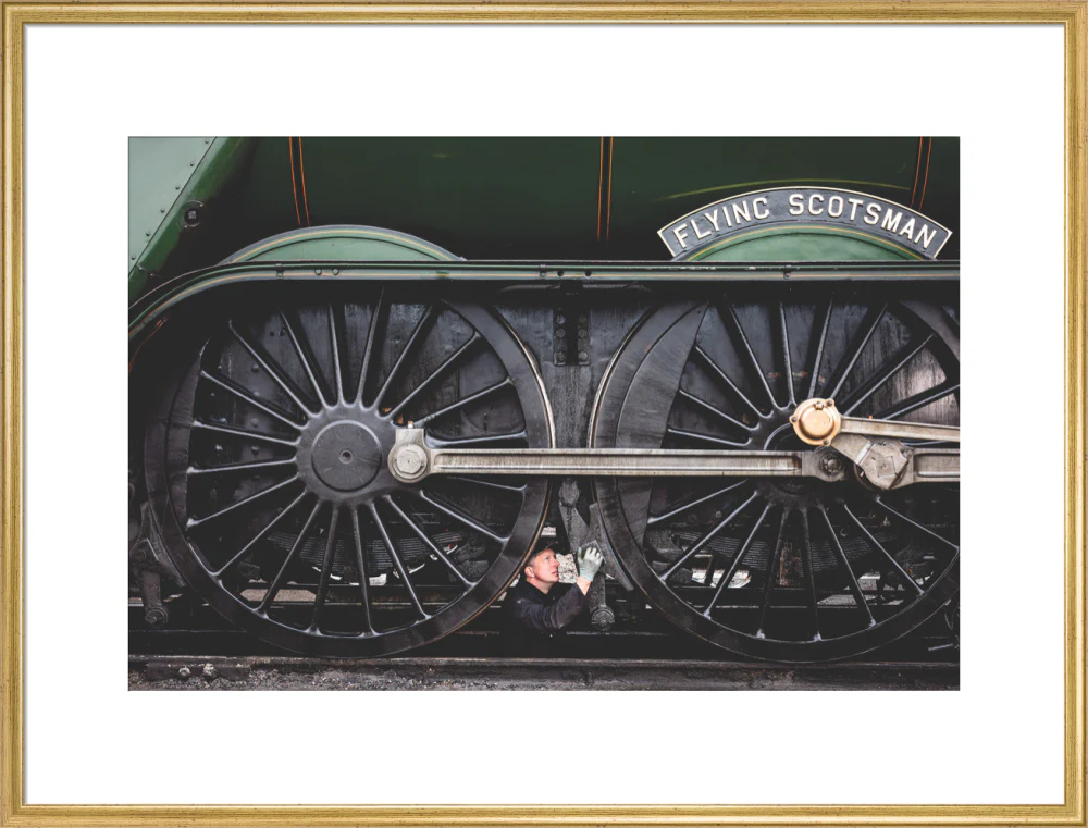LNER 4-6-2 No. 60103 'Flying Scotsman' locomotive heading into overhaul. - Image 25