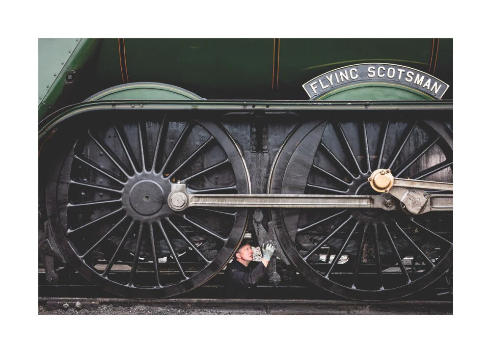 LNER 4-6-2 No. 60103 'Flying Scotsman' locomotive heading into overhaul. - Image 29
