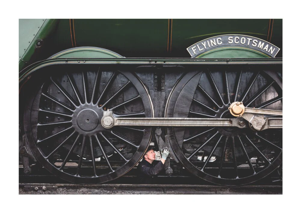 LNER 4-6-2 No. 60103 'Flying Scotsman' locomotive heading into overhaul. - Image 30