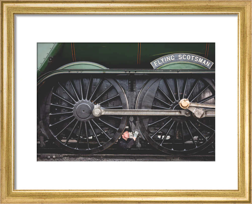 LNER 4-6-2 No. 60103 'Flying Scotsman' locomotive heading into overhaul. - Image 38