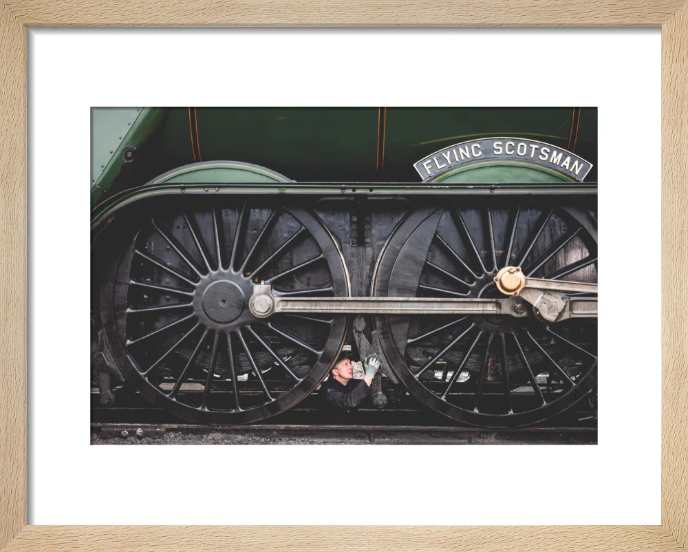 LNER 4-6-2 No. 60103 'Flying Scotsman' locomotive heading into overhaul. - Image 39