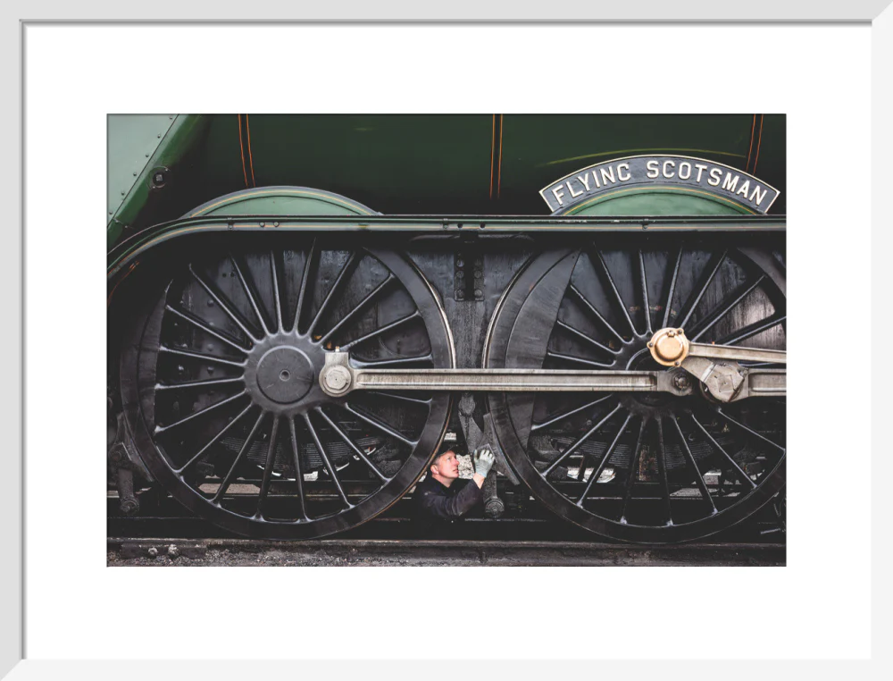 LNER 4-6-2 No. 60103 'Flying Scotsman' locomotive heading into overhaul. - Image 47