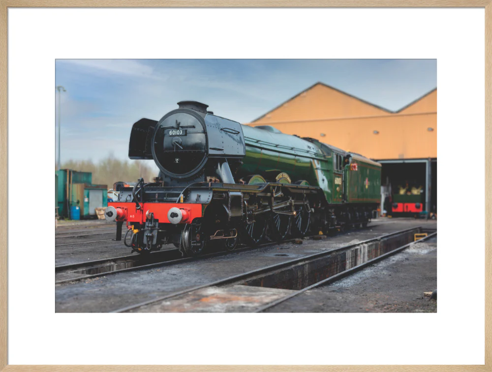 LNER 4-6-2 No. 60103 'Flying Scotsman' locomotive heading into overhaul. - Image 26